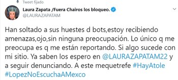 El mensaje con el que