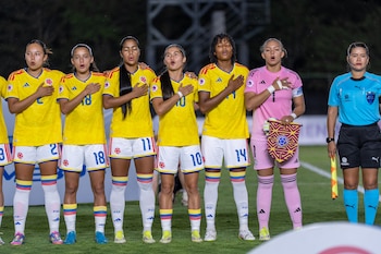 La selección Colombia, sin posibilidad