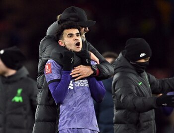 El efusivo abrazo que Klopp