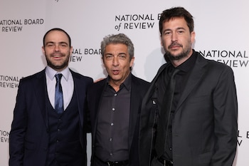 Peter Lanzani, Ricardo Darín y
