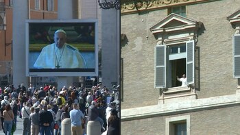 El papa expresa su “cercanía”