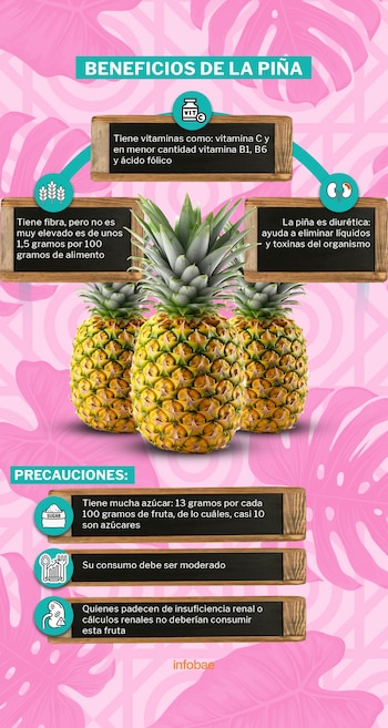 La piña se considera una