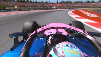 El video que pone en duda la sanción a Franco Colapinto en el GP de Barcelona de Fórmula 1