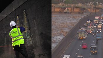 Reportan filtraciones en la Vía