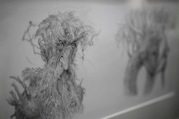 “Dibujo todo el tiempo”, declaró