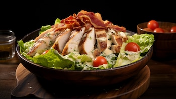 En la ensalada navideña se