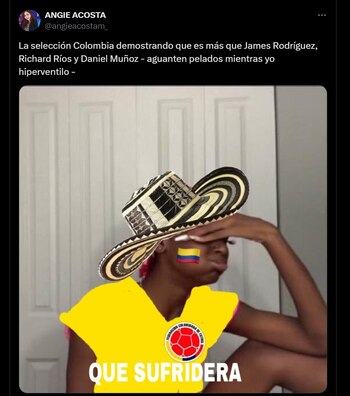 Qué sufridera - crédito Redes