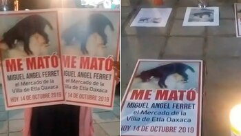 Los activistas exigen justicia (Foto: