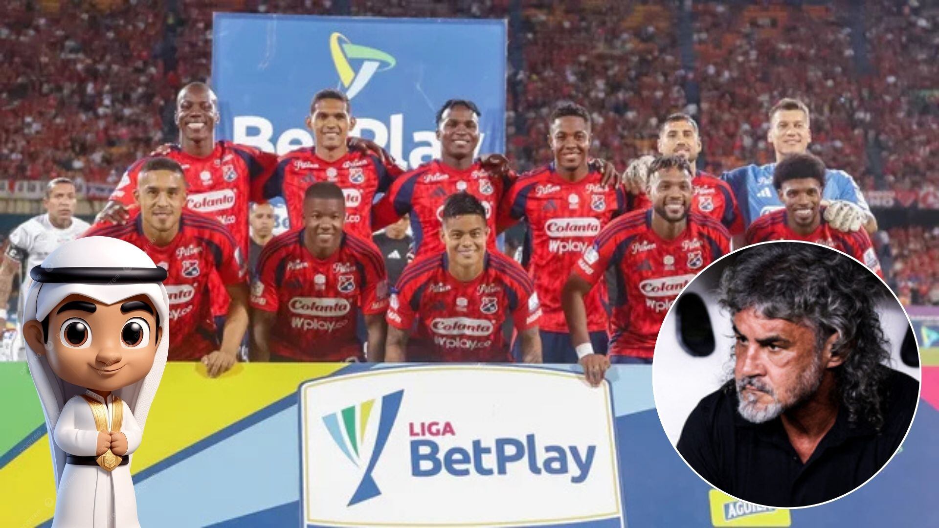 * Source material: A report about Independiente Medellín (DIM) facing a crisis, potential purchase by AFKR Capital (Dubai-based investment group), and the potential return of coach Leonel Álvarez.