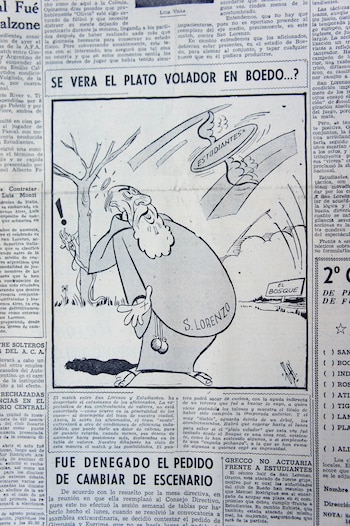 Un dibujo en la sección