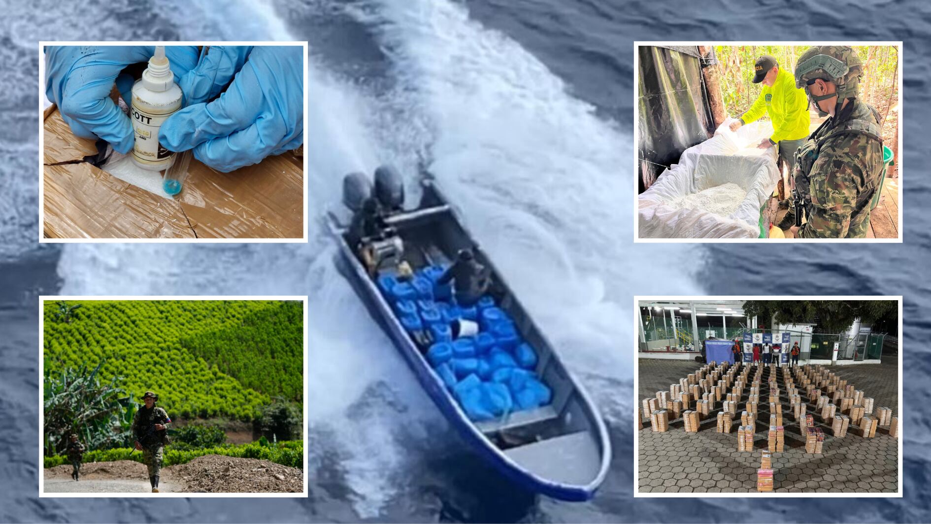 Ingenieros agrónomos y químicos serían reclutados por parte de los grupos armados ilegales y redes de narcotráfico - crédito Armada Nacional - Ejército - Fernando Vergara/AP - archivo Colprensa