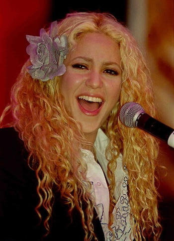 Shakira, cantante colombiana. Foto: Colprensa