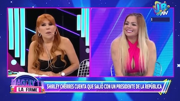 Shirley Cherres confesó haber tenido
