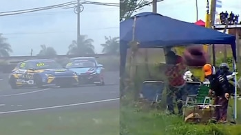 Video: el impactante accidente en el TCR South America que provocó que un neumático golpeara un espectador
