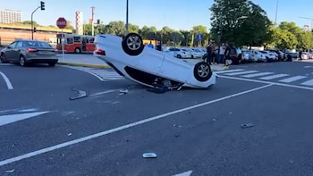 Impactante choque en Comodoro Py: