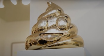 Emojis exhibido en el Museo