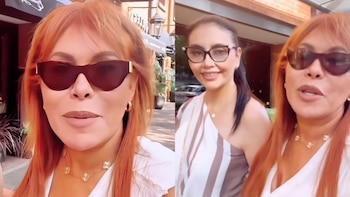 Magaly Medina viajó a Argentina