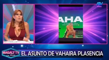 Magaly revela encuentro con Yahaira Plasencia tras demanda y cuenta qué hablaron: “Conversar civilizadamente”. Captura: Magaly TV La Firme.