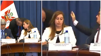 Fujimorista Alejandro Aguinaga golpea a asesor en Comisión de Justicia del Senado: “Me estás interrumpiendo”