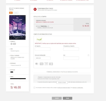 Paso final para comprar tu