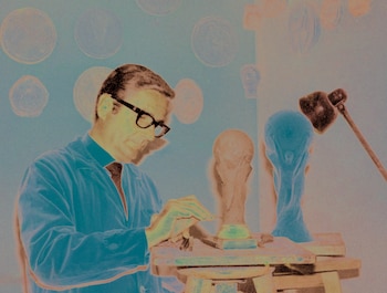 Silvio Gazzaniga durante el diseño