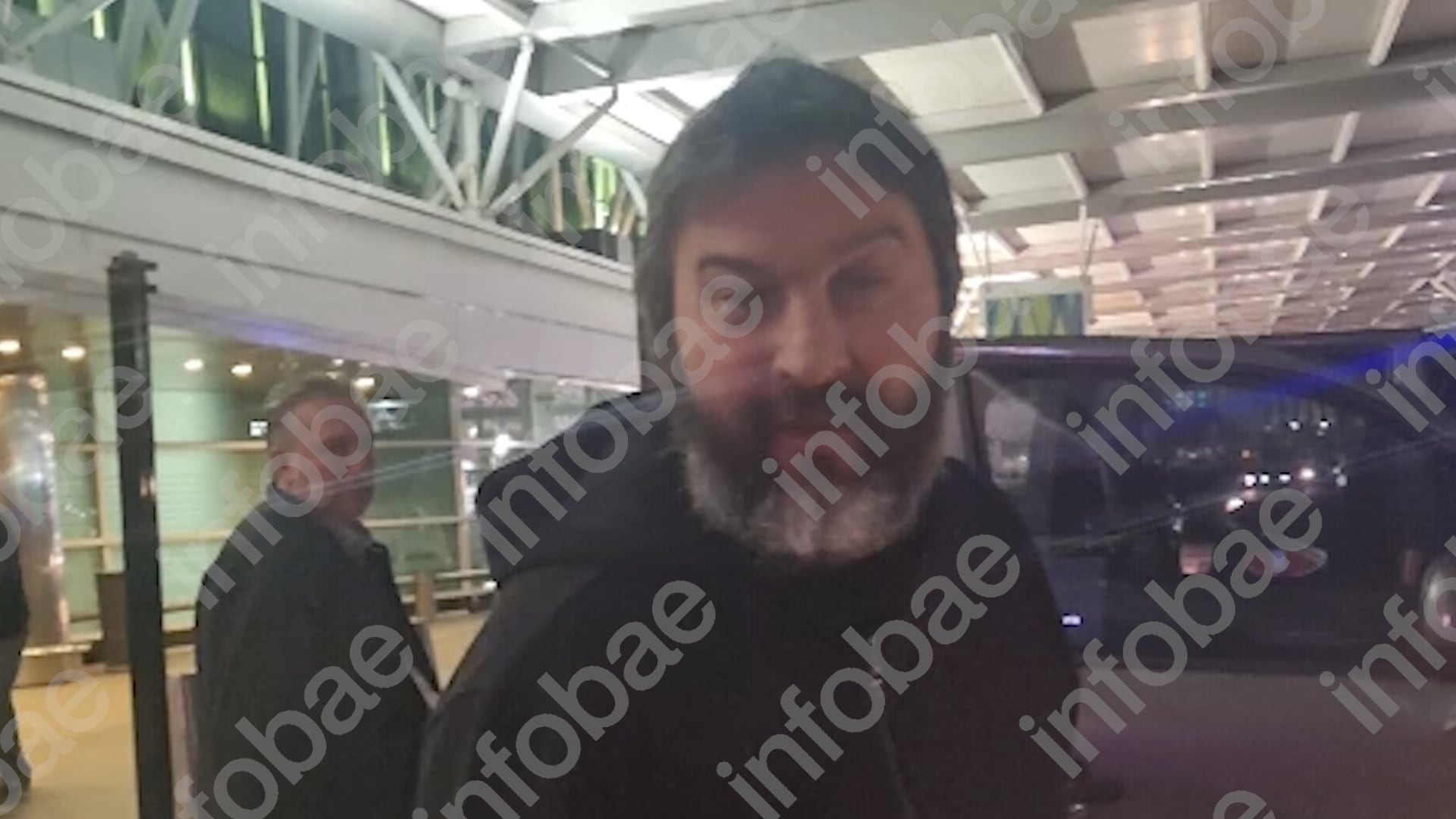 Ariel García Furfaro en el momento que se entrega a la PSA. El juez Ernesto Kreplak pidió su captura el 20 de agosto de 2025
