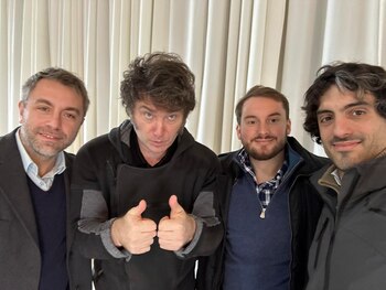 El presidente Javier Milei recibió