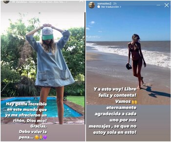 Sonsoles agradeció los miles de