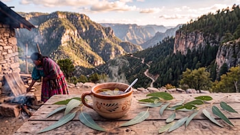 Llega el frío a la Sierra Tarahumara: la infusión de eucalipto que usan las comunidades rarámuri