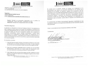 Comisión de Acusaciones de la Cámara trasladó folios del caso Uribe a la Corte Constitucional