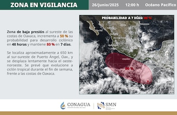 La Conagua emitió un comunicado