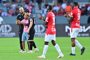 El joven pudo sacarse una