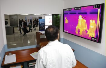 En algunos aeropuertos se implementaron