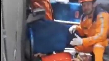 Video: Aparatoso accidente de buseta