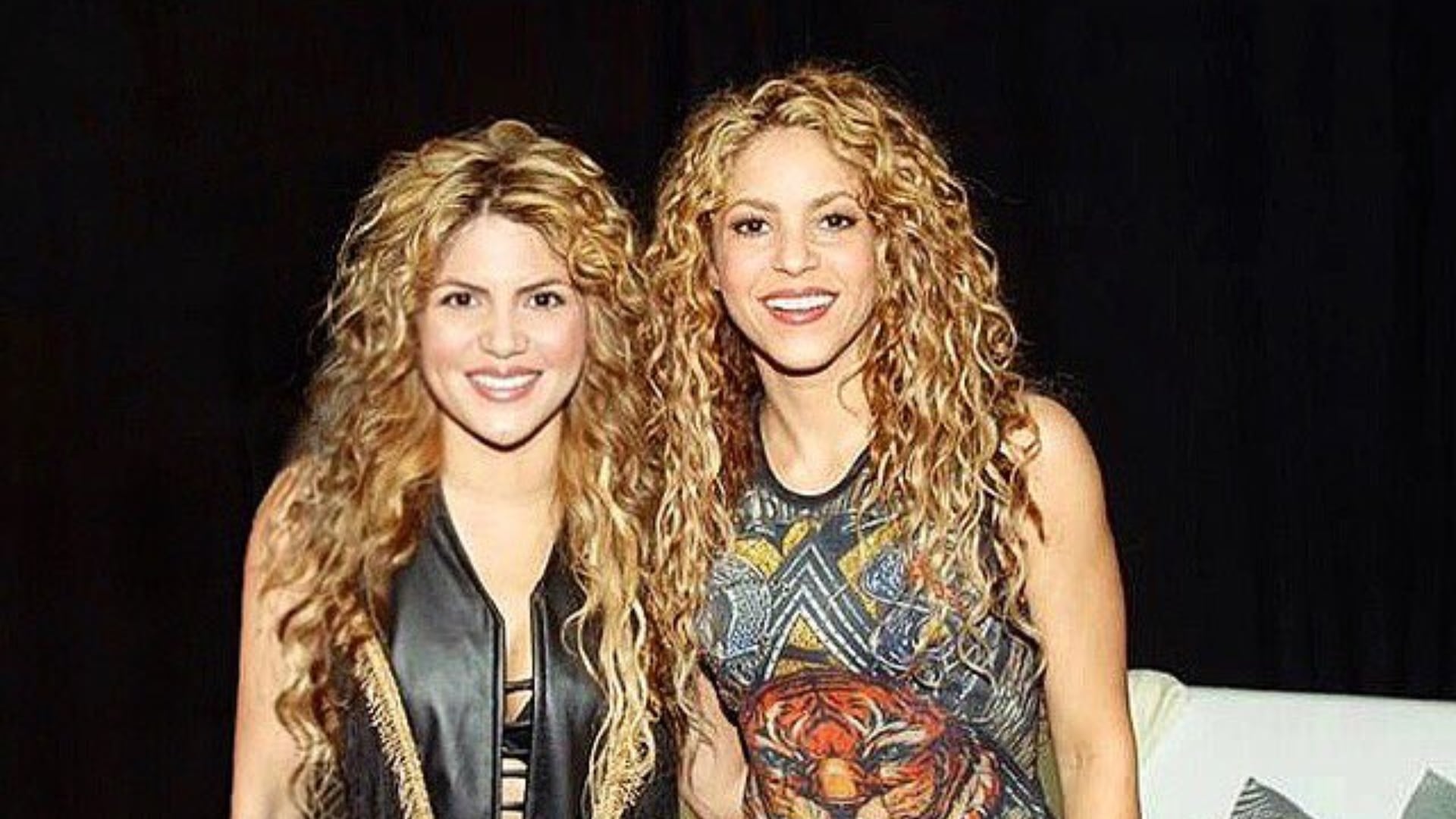Videos virales muestran a Shakibecca saludando desde un balcón y entre escoltas, lo que llevó a muchos a pensar que era la verdadera Shakira. - (X/Shakibecca)