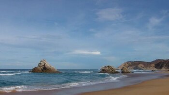 La Llorona playa Michoacán. (Sectur)