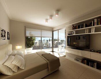 En dormitorios utilizar tonos claros