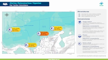 El Ideam identificó posibilidades de