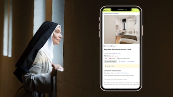 Vivir en un convento con toque de queda por 800 euros al mes: la oferta de alquiler que ha sorprendido a una profesora en Madrid