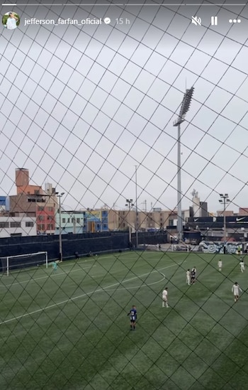 Melissa Klug y Jefferson Farfán