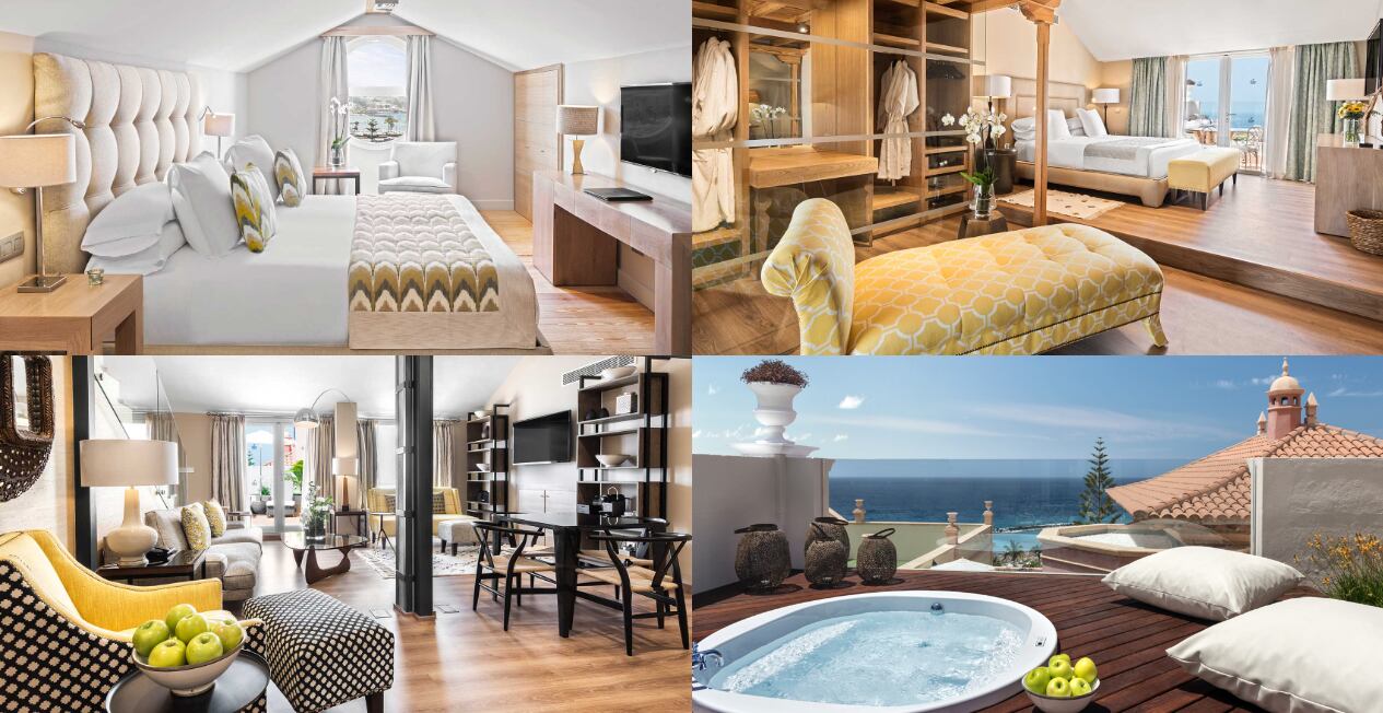 La Suite Imelda del Hotel Bahía del Duque en su web oficial