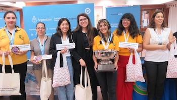 La premiación de María José