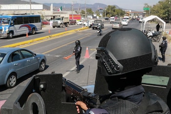 La policía estatal mantiene un