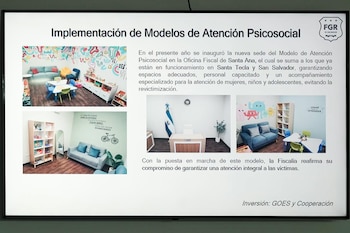 La Fiscalía de El Salvador pide USD 95,3 millones para 2027 e incluye un sistema de denuncias por celular con inteligencia artificial (Foto cortesía FGR)