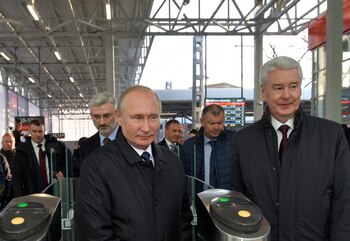 Vladimir Putin y el alcalde