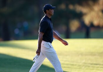 El golfista estadounidense Tiger Woods