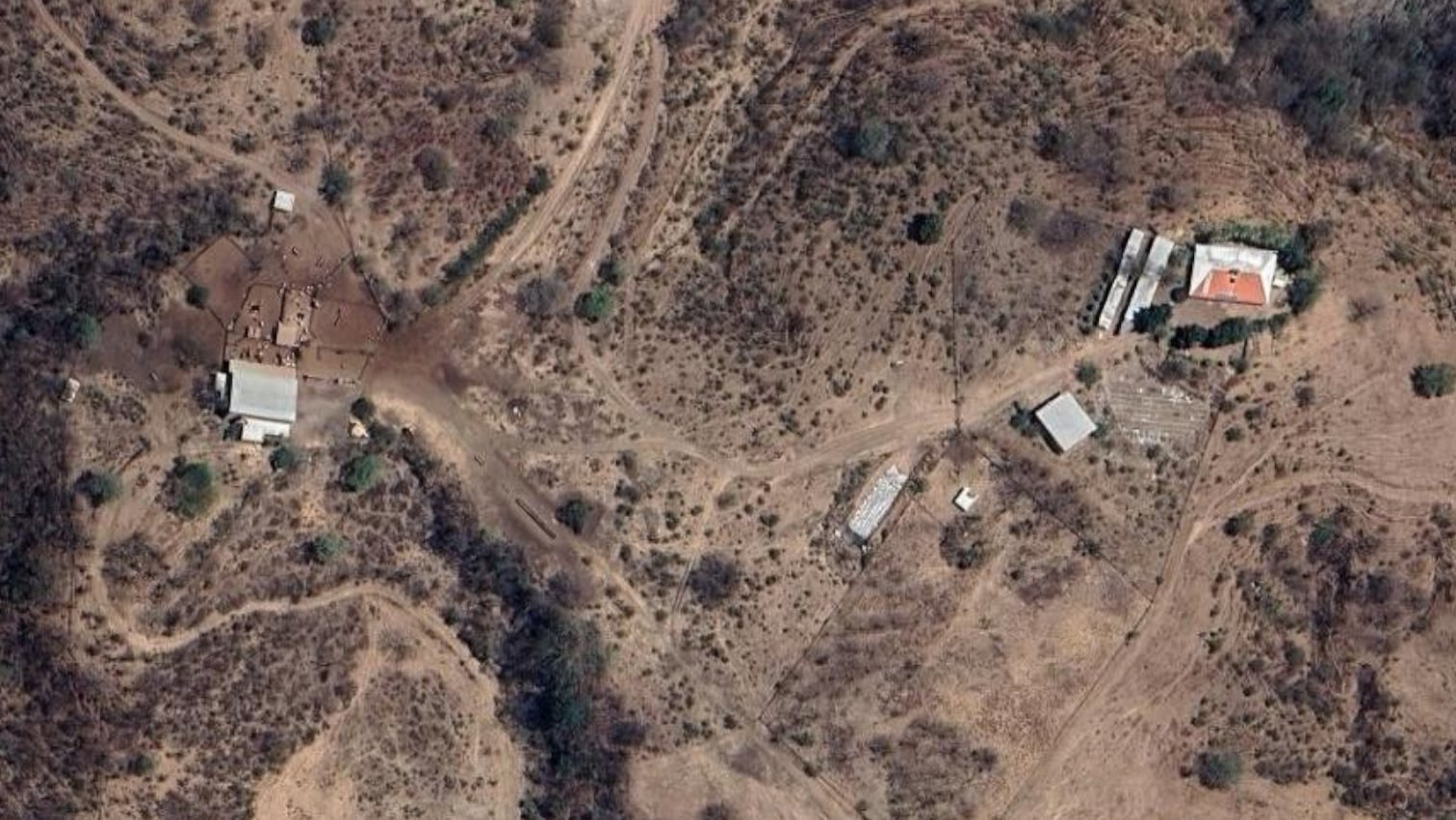 Otras viviendas ubicadas en la ranchería.
Foto: Captura de pantalla / Google Maps