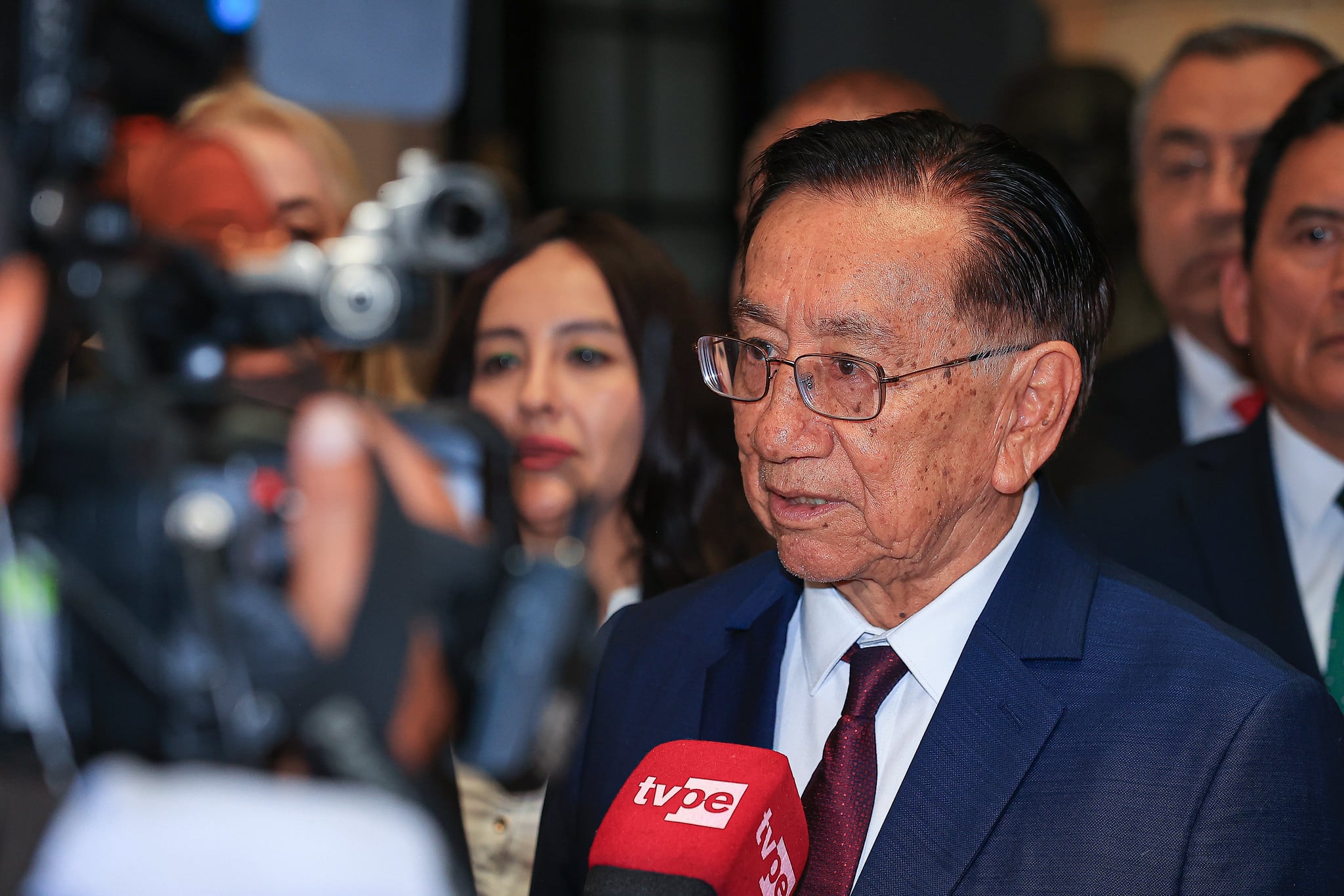 José María Balcázar, jefe de Estado, valora el respaldo legislativo del Congreso y expresa su gratitud, afirmando que este apoyo lo anima a seguir trabajando en los meses restantes de su gestión. (Foto: Presidencia del Perú)