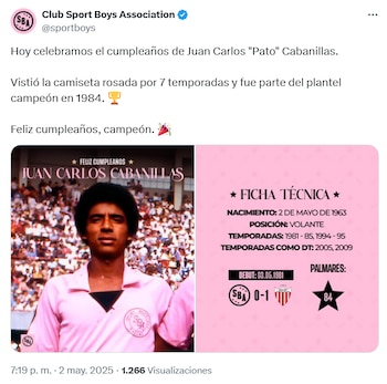 La importancia del 'Pato' Cabanillas