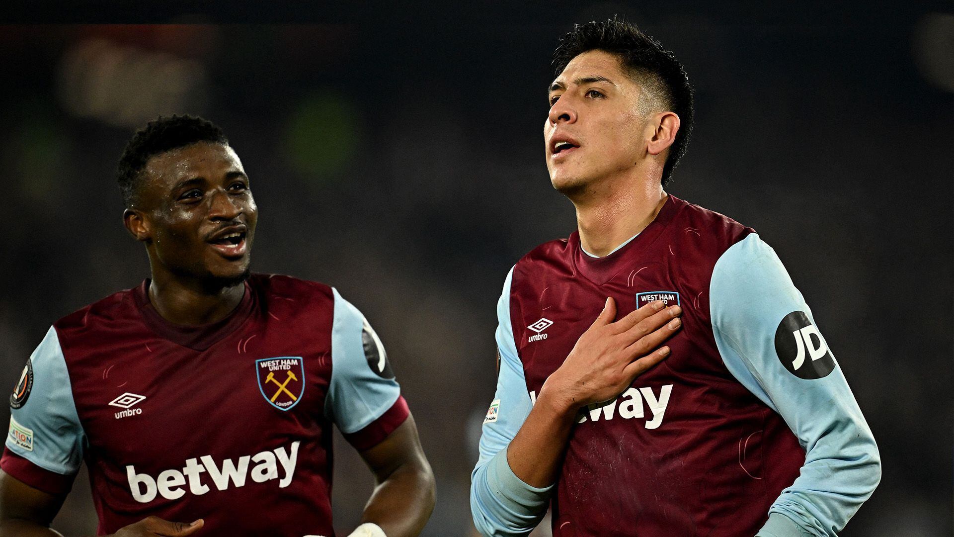 Edson Álvarez jugará su segunda temporada vistiendo los colores del West Ham en la Premier League (Reuters)